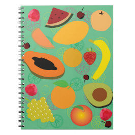 Obst Notizblock