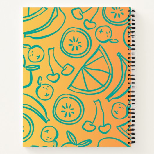 Obst Notizblock (Rückseite)