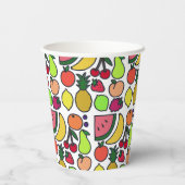 Obst Pappbecher (Rückseite)