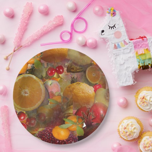 Obst Pappteller (Party)