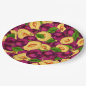 Obst Pappteller (Schrägansicht)