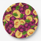 Obst Pappteller (Vorderseite)