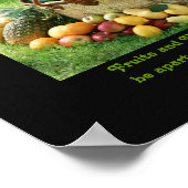 Obst Poster (Ecke)