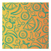 Obst Poster (Vorderseite)