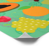 Obst Poster (Ecke)