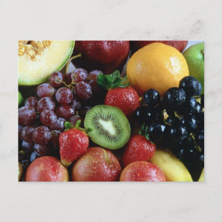 Obst Postkarte