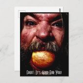 Obst Postkarte (Vorne/Hinten)