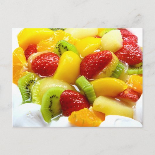 Obst Postkarte (Vorderseite)