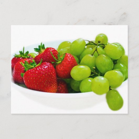 Obst Postkarte (Vorderseite)