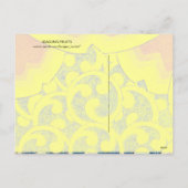 OBST/PUMPKINS DER SAISON FEIERTAGSPOSTKARTE (Rückseite)