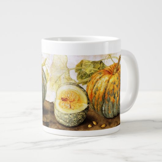 OBST/PUMPKINS DER SAISON Jumbo-Tasse (Vorderseite Rechts)