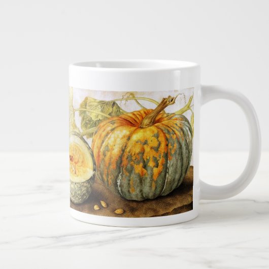 OBST/PUMPKINS DER SAISON Jumbo-Tasse (Rechts)