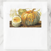 OBST/PUMPKINS DER SAISON RECHTECKIGER AUFKLEBER (Tasche)