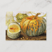 OBST/PUMPKINS DER SAISON VISITENKARTE (Rückseite)