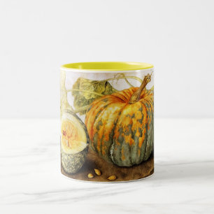 OBST/PUMPKINS DER SAISON ZWEIFARBIGE TASSE