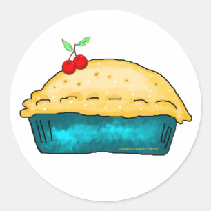 Obst Runder Aufkleber