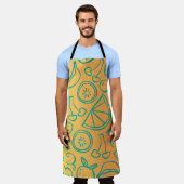 Obst Schürze (Getragen)