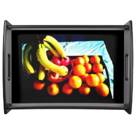 Obst Serviertablett