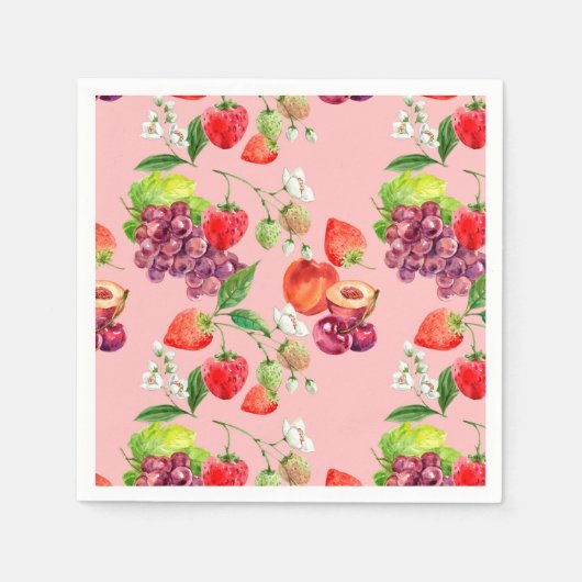 Obst Serviette (Vorderseite)