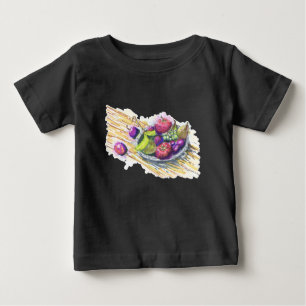 Obst Stillleben Baby T-shirt