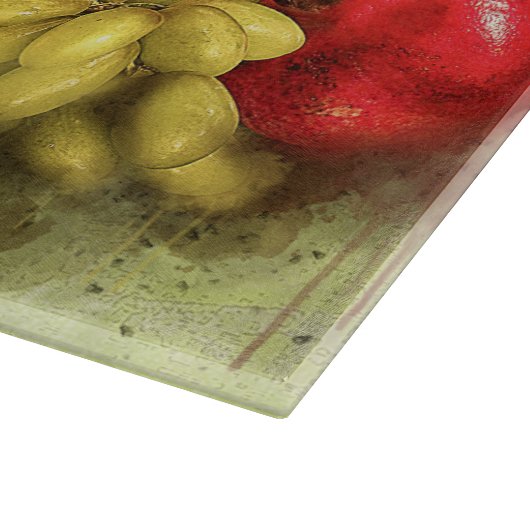 Obst Stillleben Schneidebrett (Ecke)