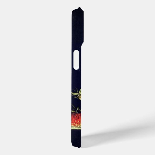 OBST, STRAWBERRIES UND STRASSENBURG-BLUME Case-Mate iPhone HÜLLE (Rückseite / Rechts)