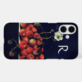 OBST, STRAWBERRIES UND STRASSENBURG-BLUME Case-Mate iPhone HÜLLE (Rückseite (Horizontal))