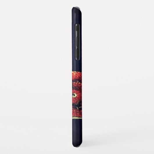 OBST, STRAWBERRIES UND STRASSENBURG-BLUME Case-Mate iPhone HÜLLE (Hinten/Links)