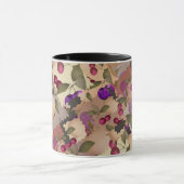 Obst, Tasse aus Patchwork (Zentrum)