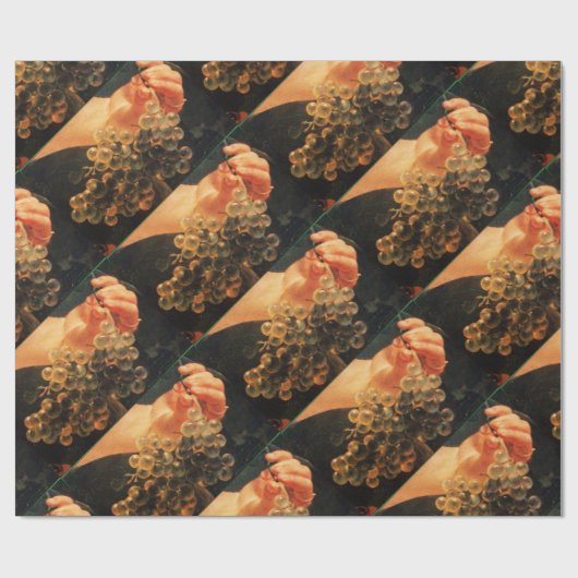 OBST/Trauben DER SAISON Geschenkpapier (Flach)