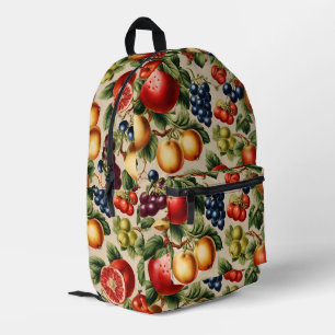 Obst und Blume aus dem Italienischen Garten Bedruckter Rucksack