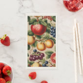 Obst und Blume aus dem Italienischen Garten Serviette (Beispiel)