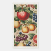 Obst und Blume aus dem Italienischen Garten Serviette (Vorderseite)