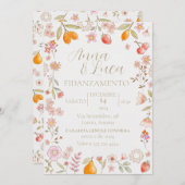 Obst und Blume aus Weißrussland Einladung (Vorne/Hinten)