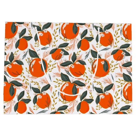 Obst und Blume Große Geschenktüte (Rückseite)