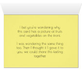 Obst und Gemüse (Innenansicht Horizontal (Unten))