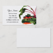 Obst- und Gemüse3 Visitenkarten Visitenkarte (Vorne/Hinten)