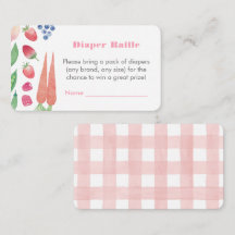 Obst und Gemüse Babydusche Windelwindeln