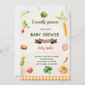 Obst und Gemüse - Bauer - Einladung (Vorderseite)