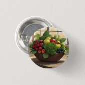 Obst und Gemüse Button (Vorne & Hinten)