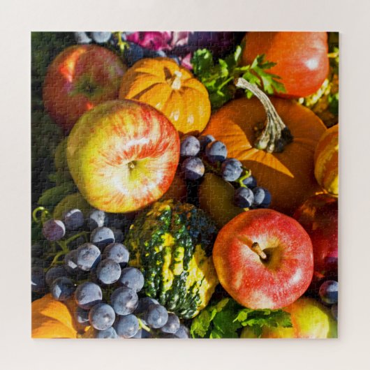 Obst und Gemüse der Schokolade Puzzle (Horizontal)