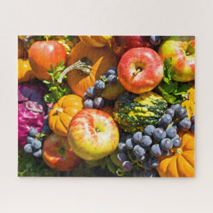 Obst und Gemüse der Schokolade Puzzle