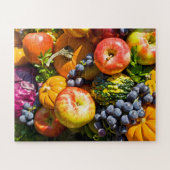 Obst und Gemüse der Schokolade Puzzle (Horizontal)