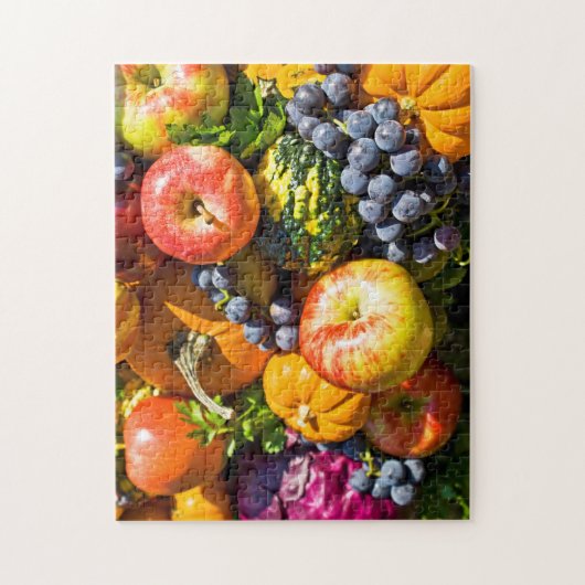 Obst und Gemüse der Schokolade Puzzle (Vertikal)