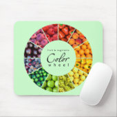 Obst- und Gemüse Farbrad (12 Farben) Mousepad (Mit Mouse)