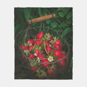 Obst und Gemüse Fleecedecke