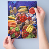 Obst und Gemüse Flyer (Hand)
