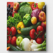 OBST UND GEMÜSE FOTOPLATTE (Vorderseite)