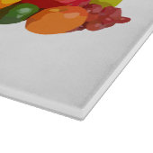 Obst und Gemüse: Glasschneidebrett Schneidebrett (Ecke)