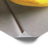 Obst und Gemüse im Herbst Poster (Ecke)